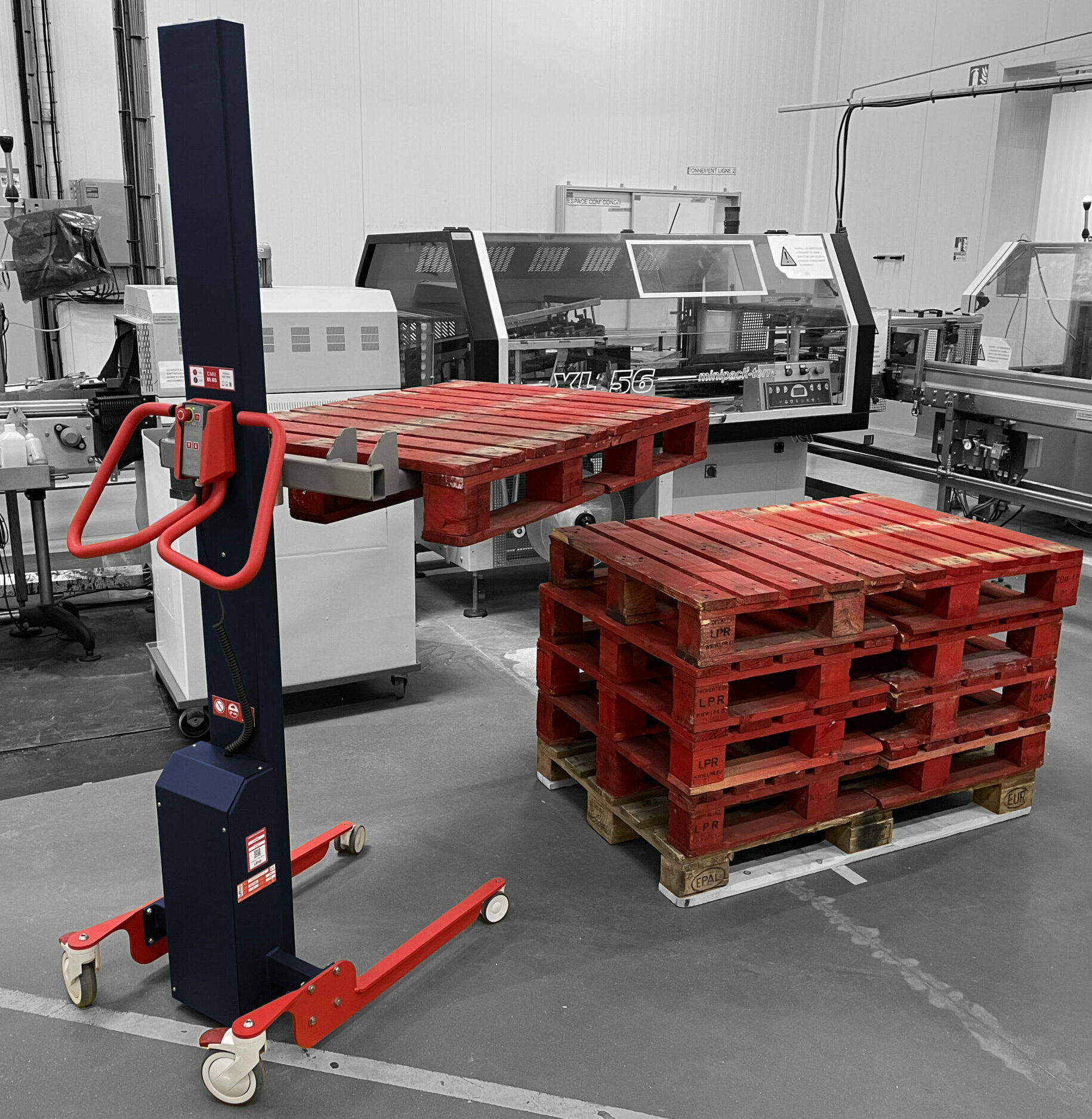 Ergonomic solutions for pallet handling - Reglift